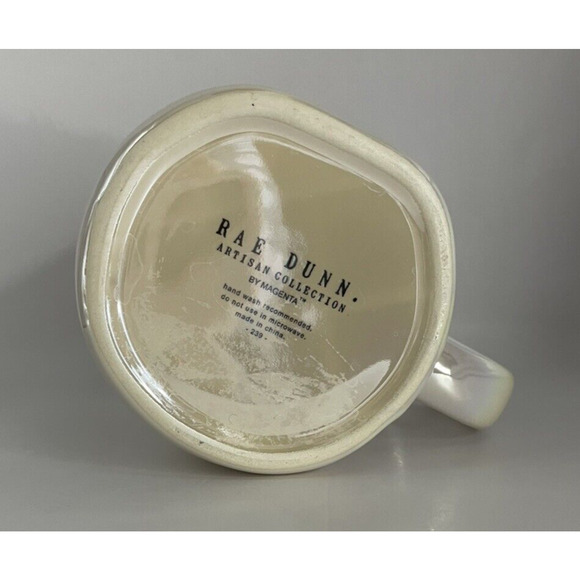 Rae Dunn Iridescent Valentine's Day "BE MINE" Mug- Pre-owned - Picture 6 of 6